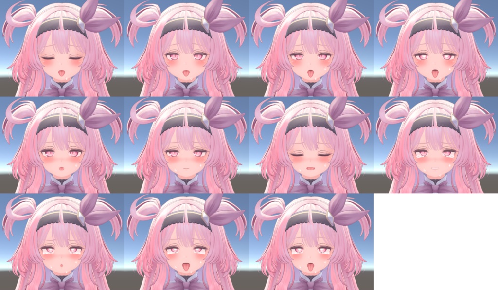 セレスティアちゃん表情セット