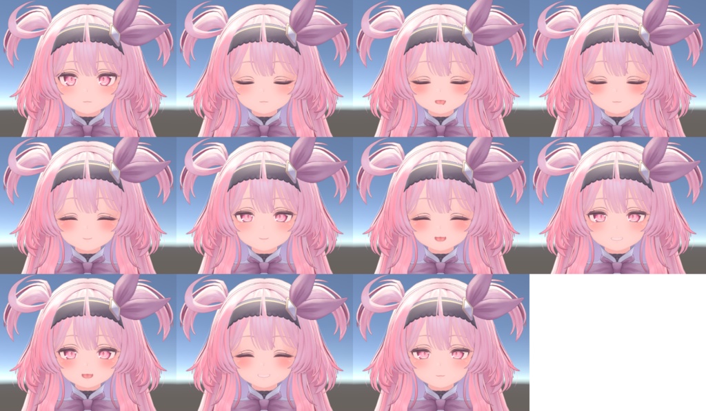 セレスティアちゃん表情セット