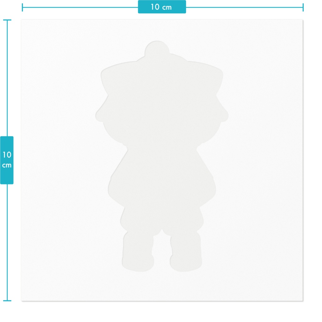 桜色キリカのステッカー通常衣装ver.