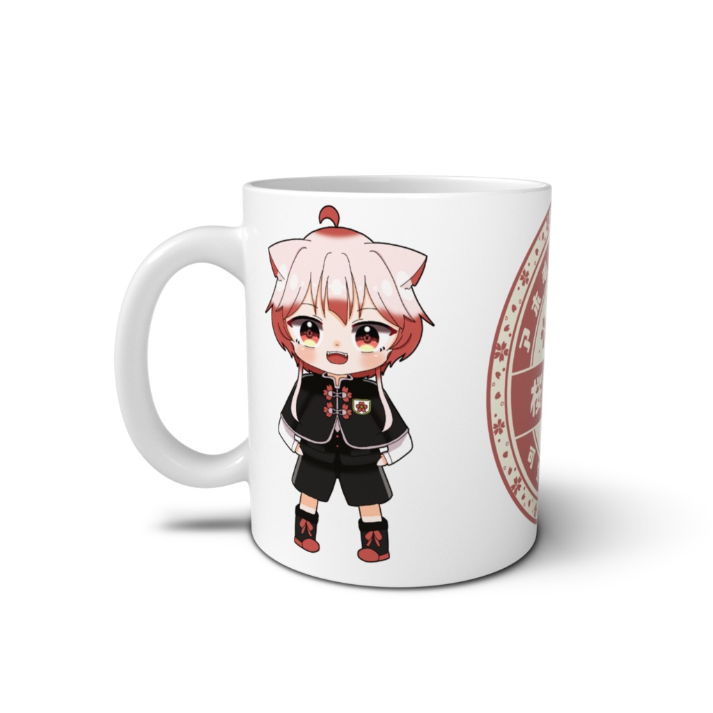 四方八方キリカマグカップ