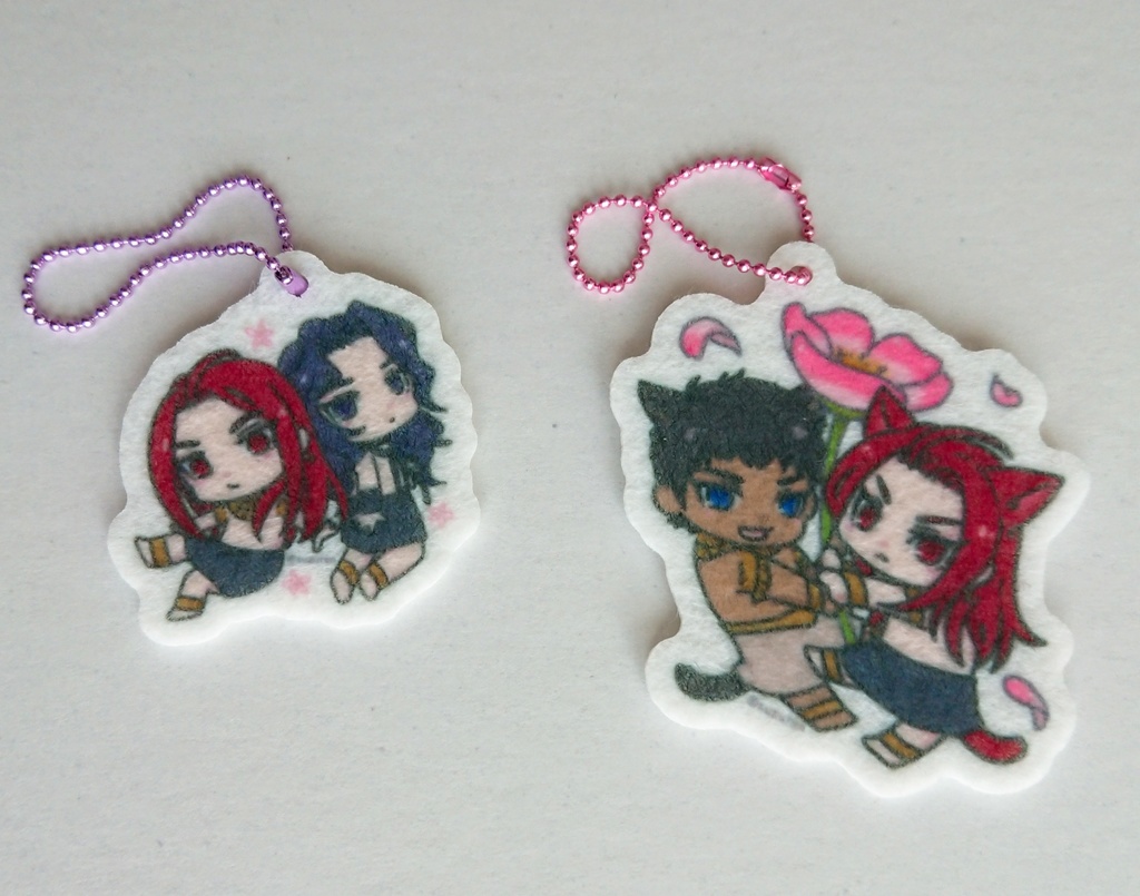 フェルトキーホルダー