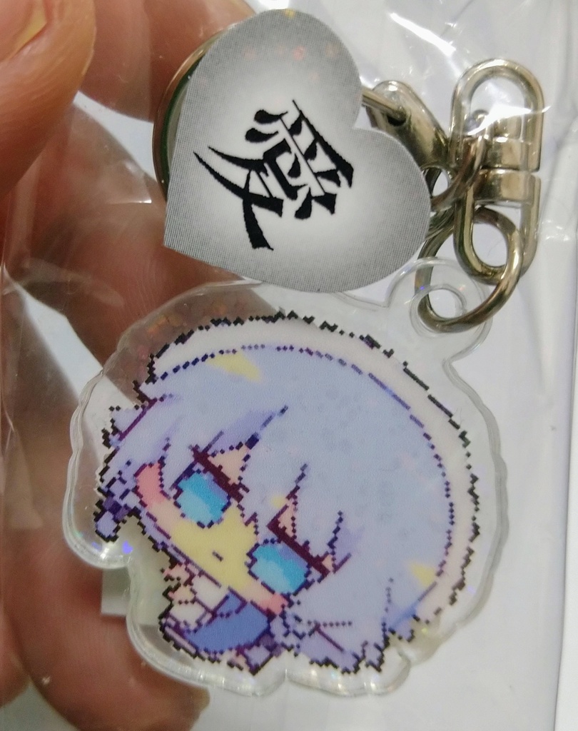 霊夢のみ在庫あり ☆ホログラムグロス加工 東方Projectドットアクキー