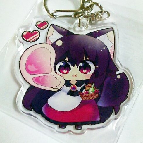 鈴瑚・椛・くまにとり ジュースフロートアクキー 東方projectーアクリルキーホルダー