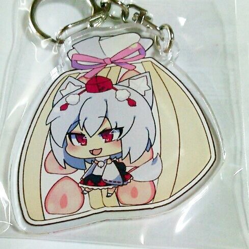 鈴瑚・椛・くまにとり ジュースフロートアクキー 東方projectーアクリルキーホルダー