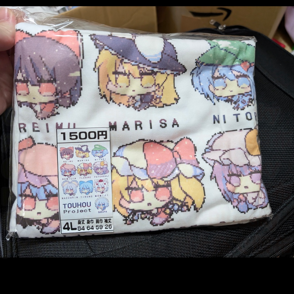 【3XL】東方Project 2次創作Tシャツ【大きいサイズ】4L