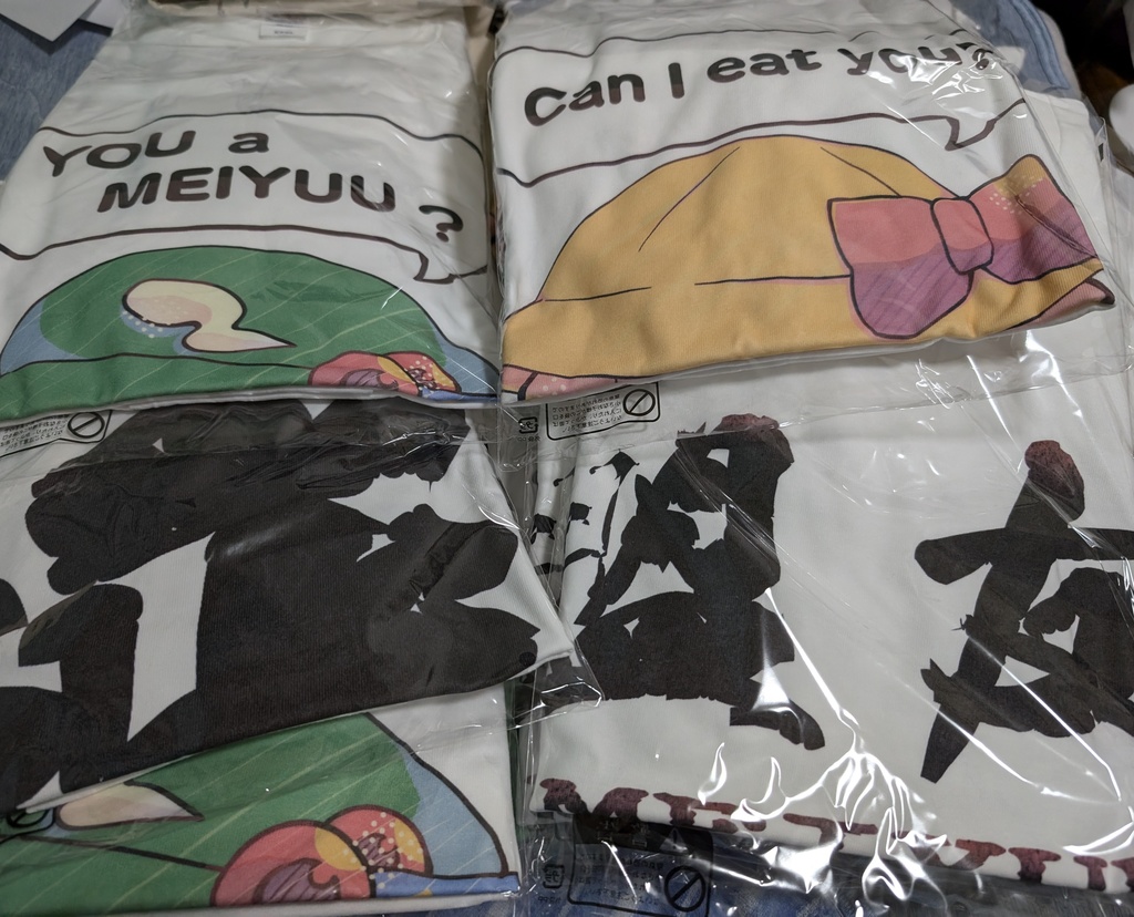 【XL】東方Project 2次創作Tシャツ【大きいサイズ】ドット絵、文字T等