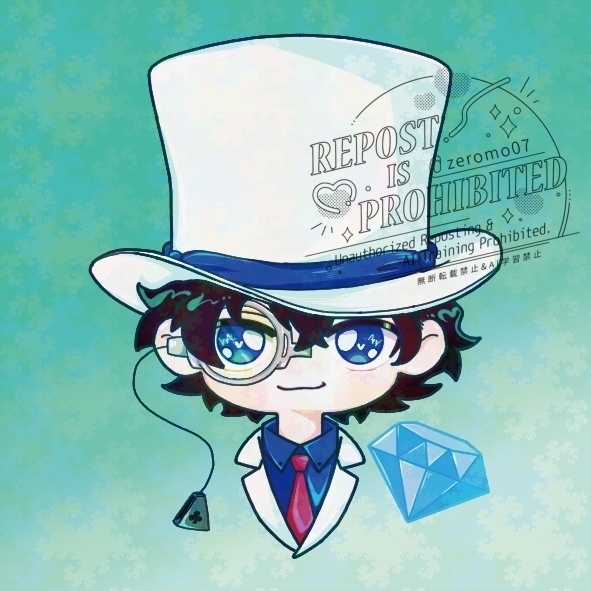 怪盗キッド・黒羽快斗《先行頒布》⋆⸜ lollipop🍭⸝⋆アクリルキーホルダー