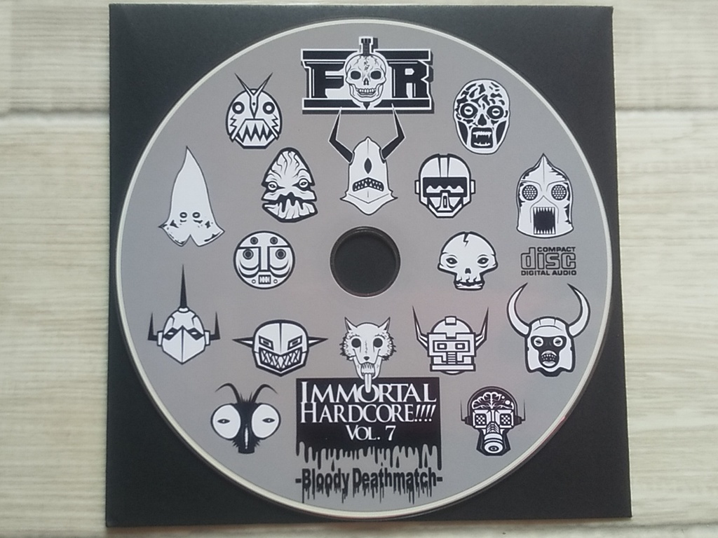 V.A.「IMMORTAL HARDCORE!!!! VOL.7 -Bloody Deathmatch-」CDR