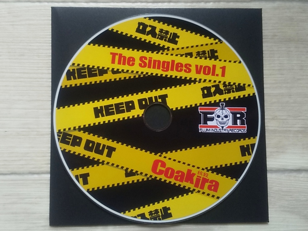 Coakira「The Singles vol.1」CDR