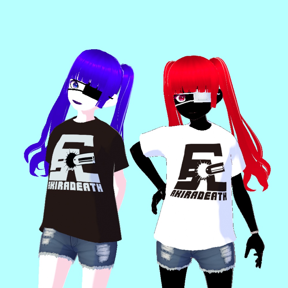 AKIRADEATH VRoid用ロゴＴシャツ