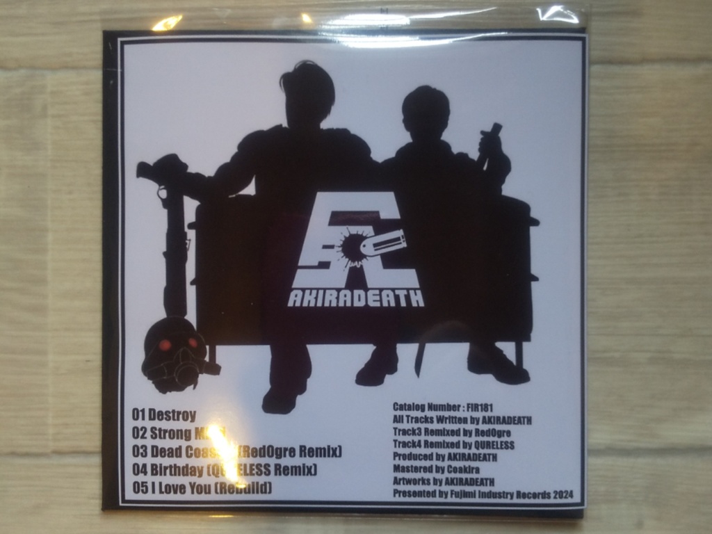 AKIRADEATH 「Destroy」CDR