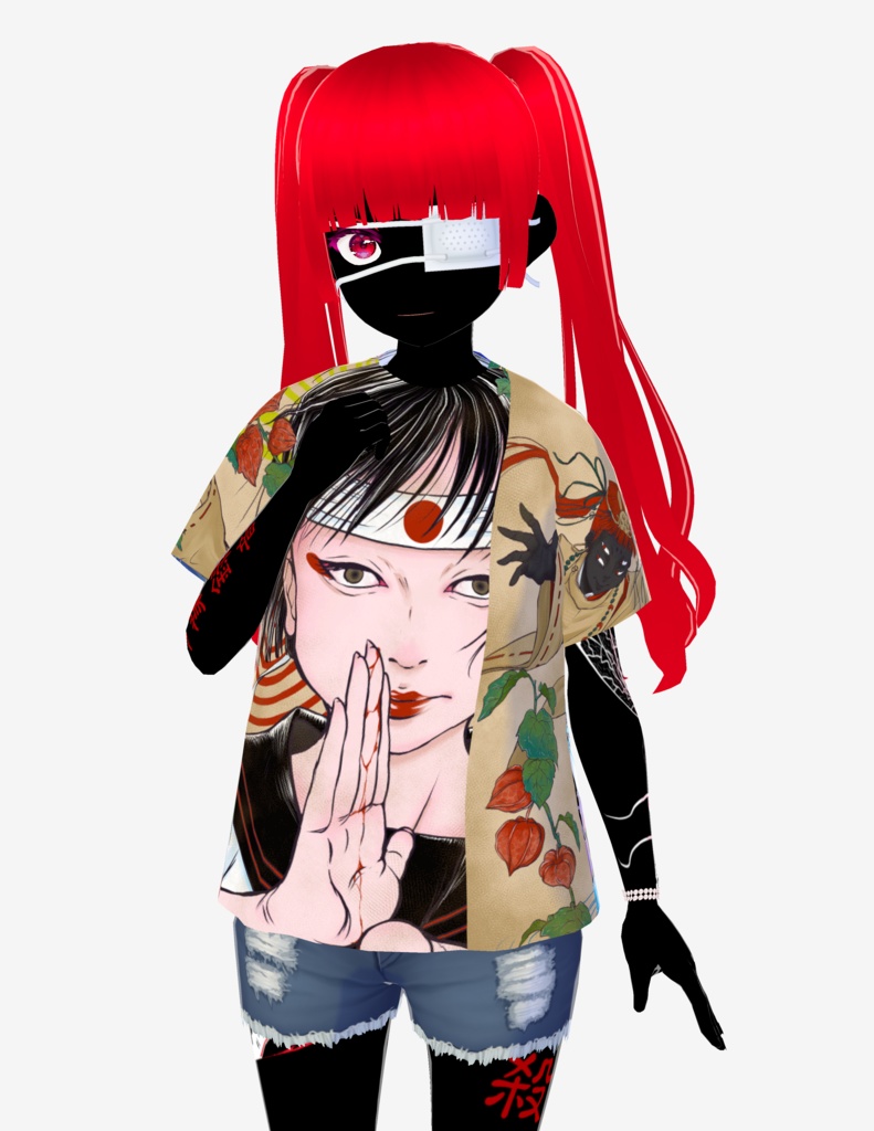 Coakira「Puppet Master」VRoid用Tシャツ
