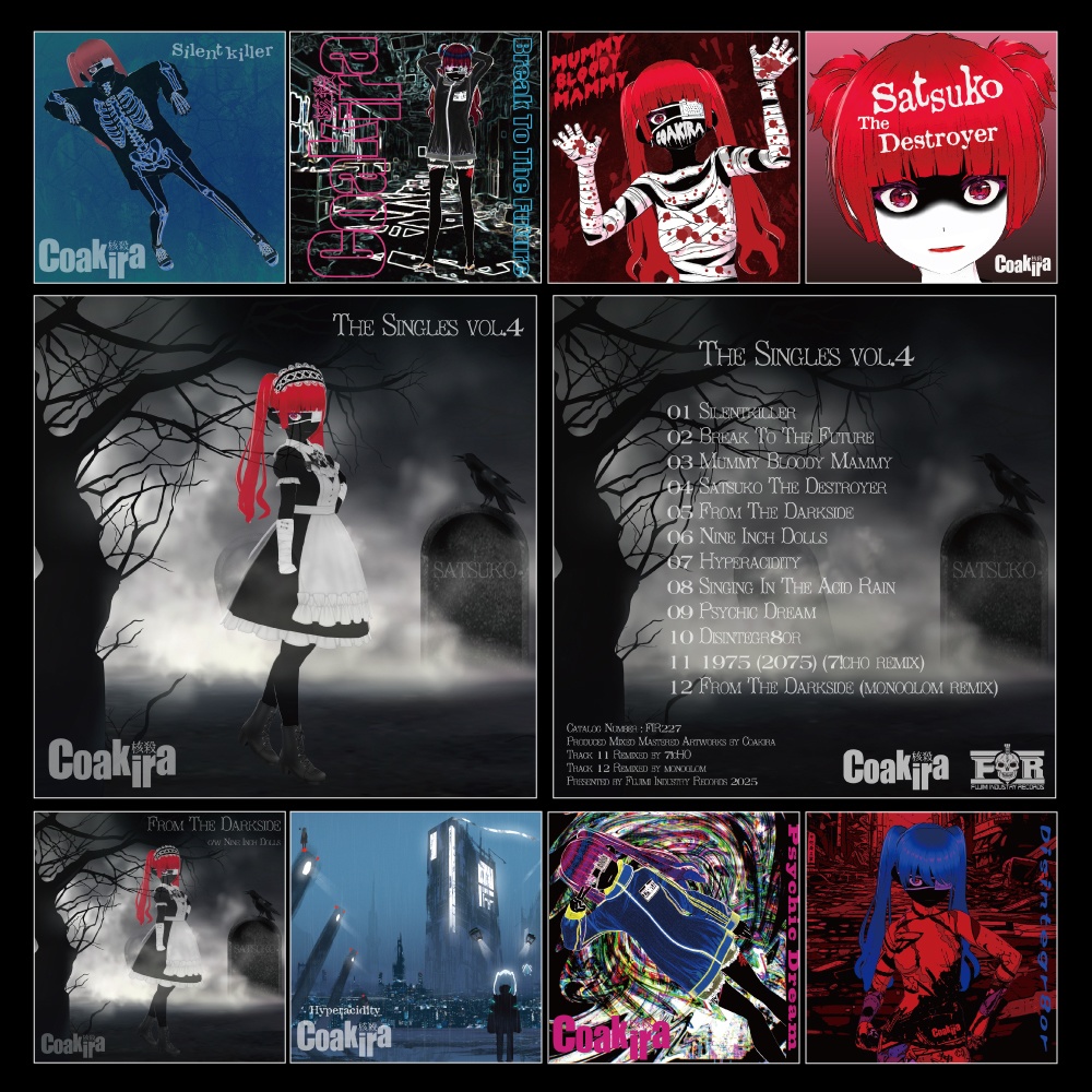 Coakira「The Singles vol.4」CDR