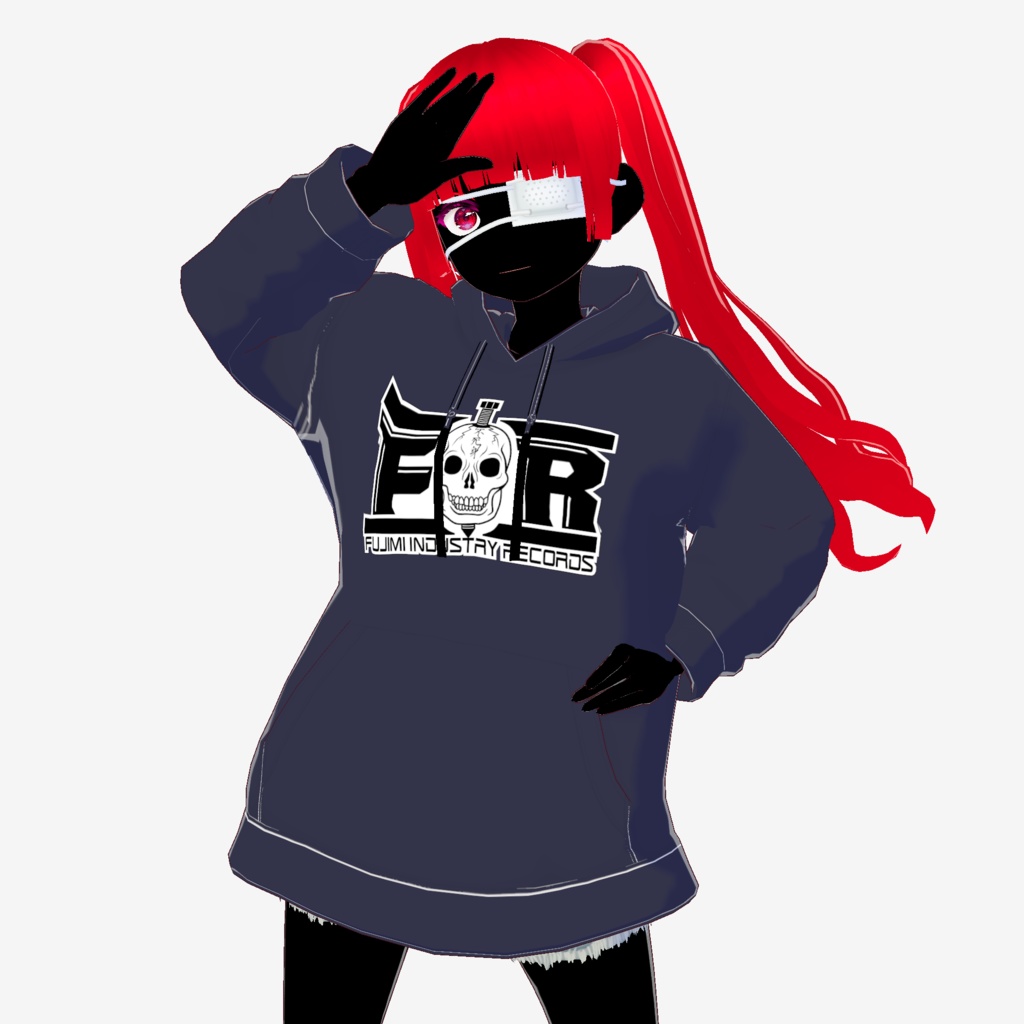 Fujimi Industry Records VRoid用ロゴパーカー