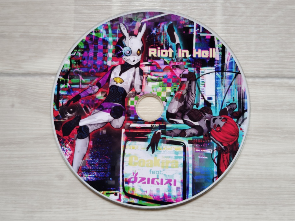 Coakira feat. OZIGIRI「Riot In Hell」CDR+DLcode