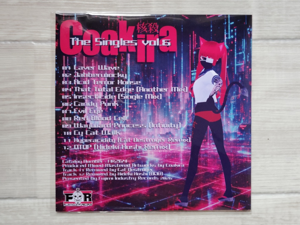 Coakira「The Singles vol.6」CDR+DL code