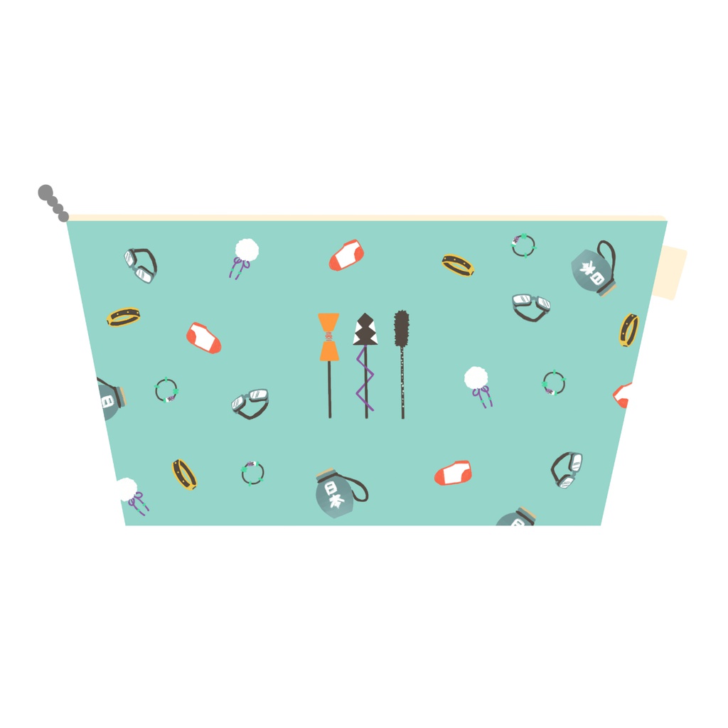 【再々販】三名槍イメージポーチ