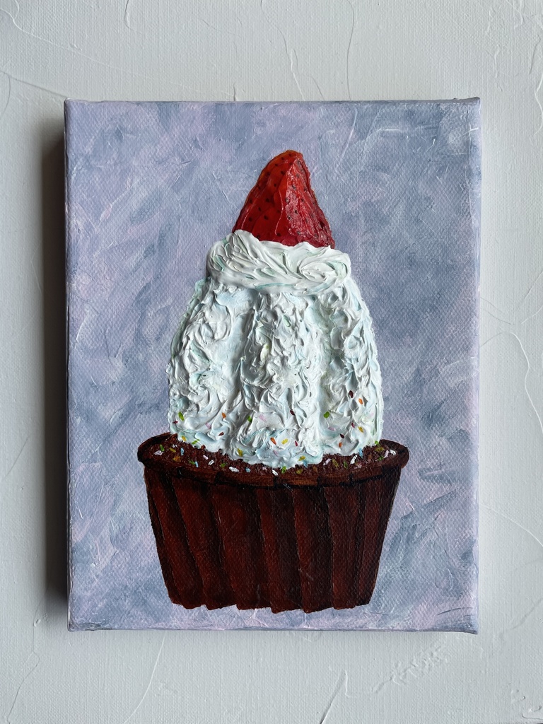 カップケーキ（いちご）