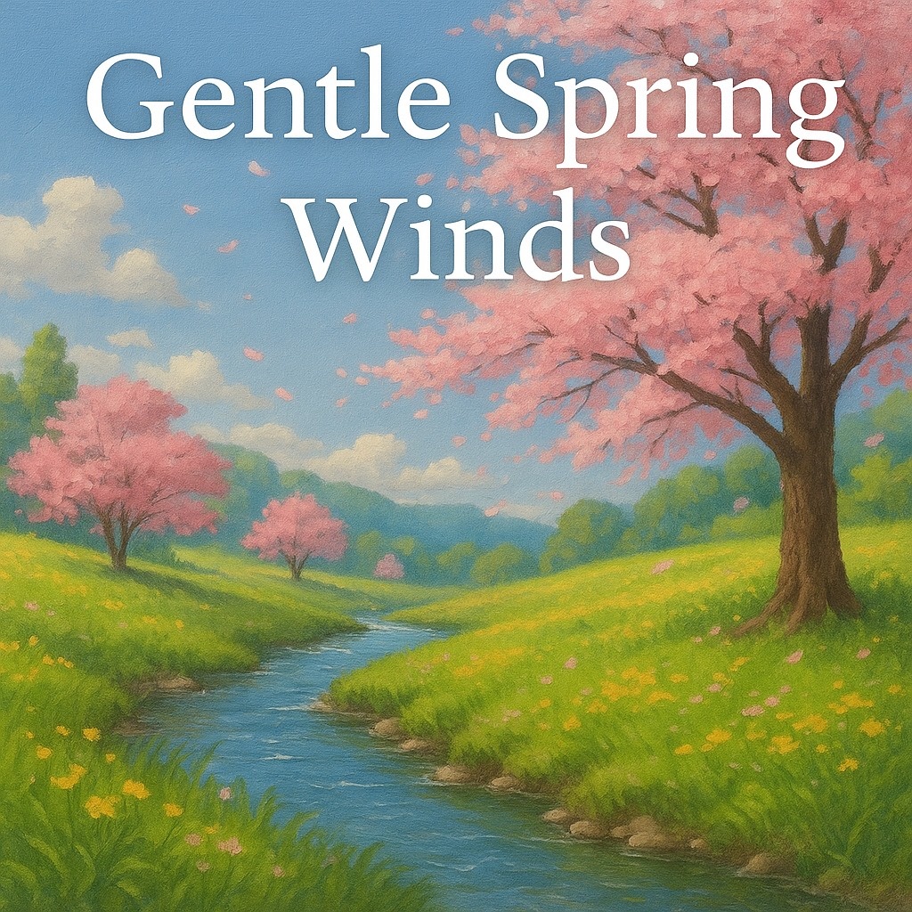 春風の環境音 × ピアノBGM(10曲パック) – Healing Piano with Spring Nature Sounds