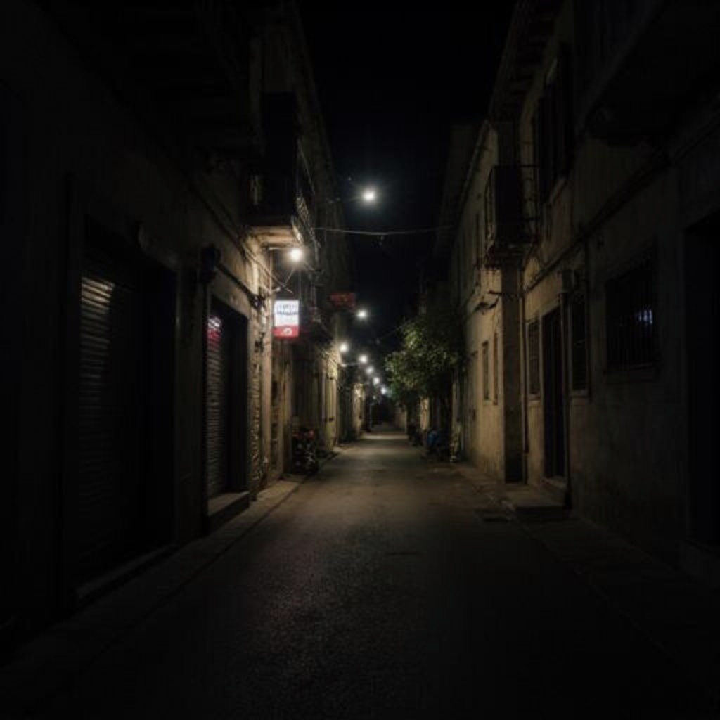 夜の都市・静寂と孤独のシネマティック背景素材【YouTube向け/5枚セット