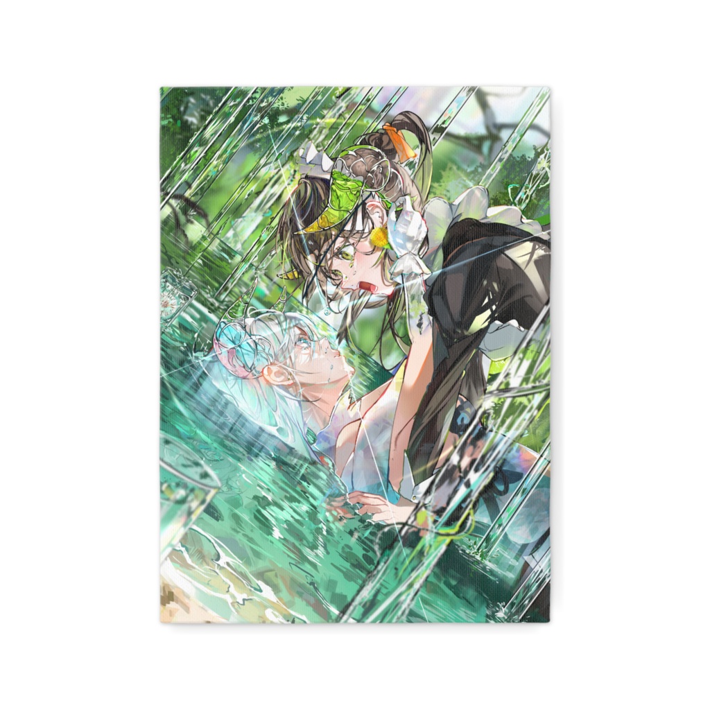 よはく オリジナルイラスト『今』F4キャンバス