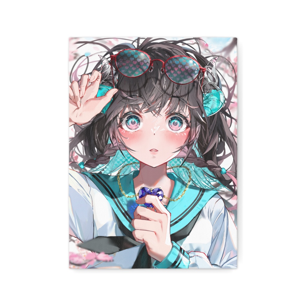 よはく オリジナルイラスト『恋』F4キャンバス