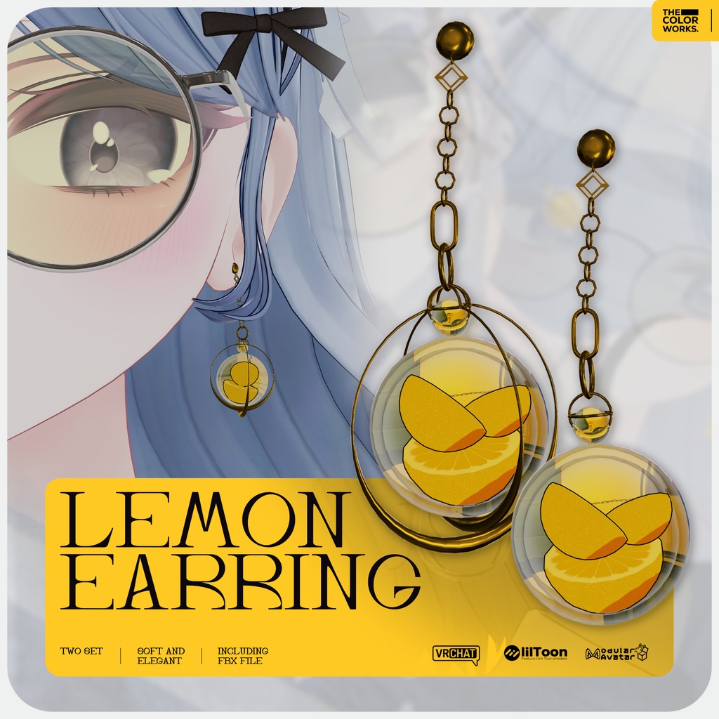 Lemon Earring