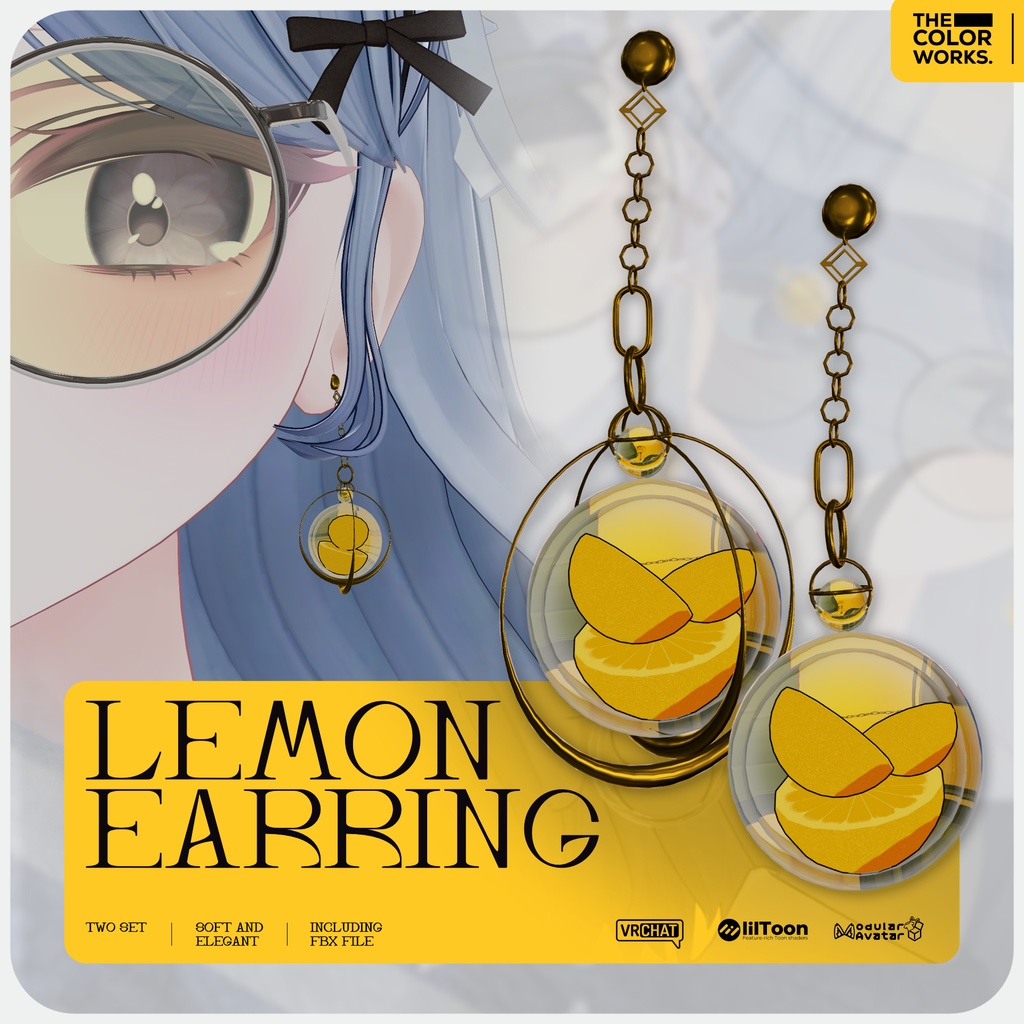 Lemon Earring