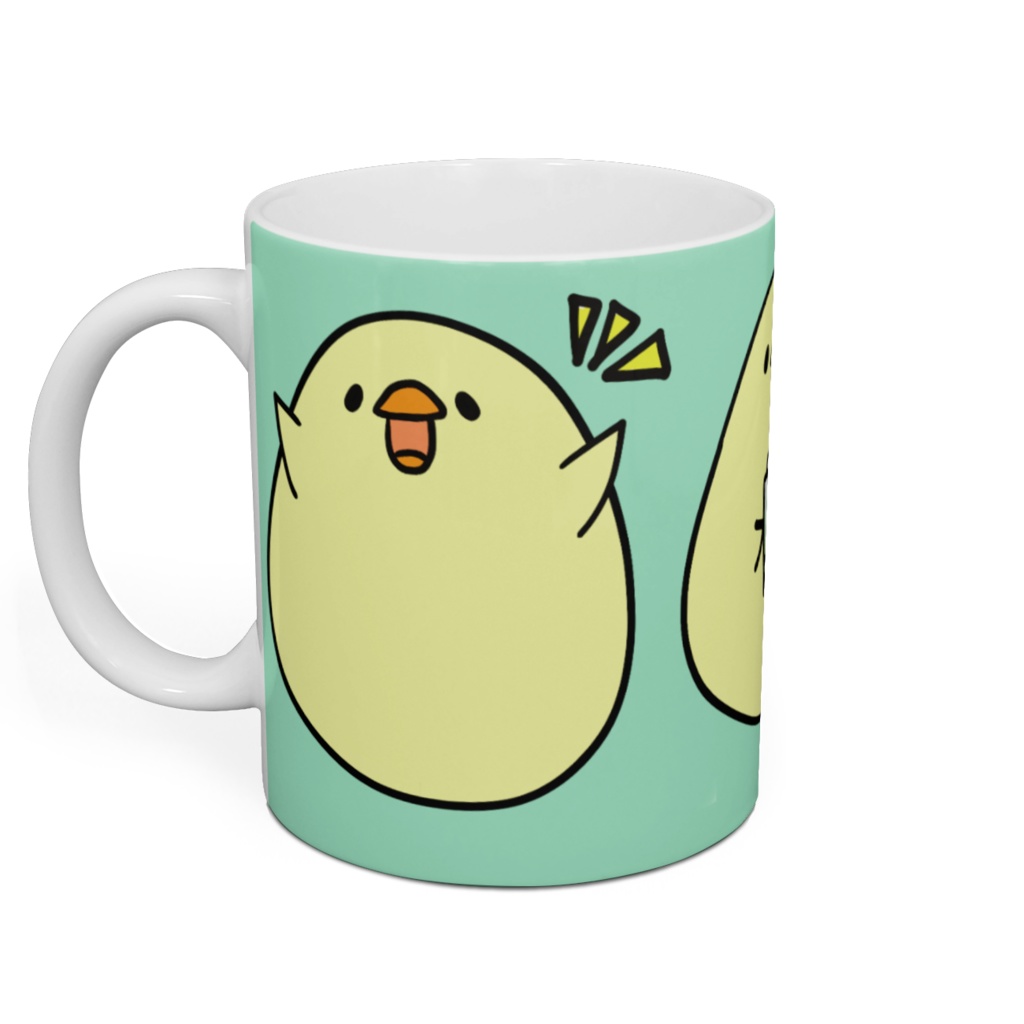 ゆるいひよこさんのマグカップ①