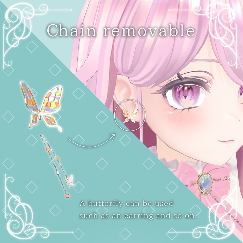 「Butterfly Effect」hair accessory