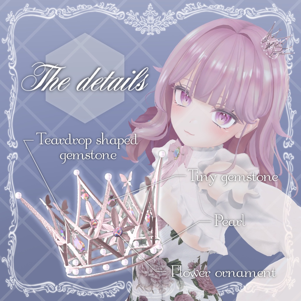 「Blooming Crown」hair accessory