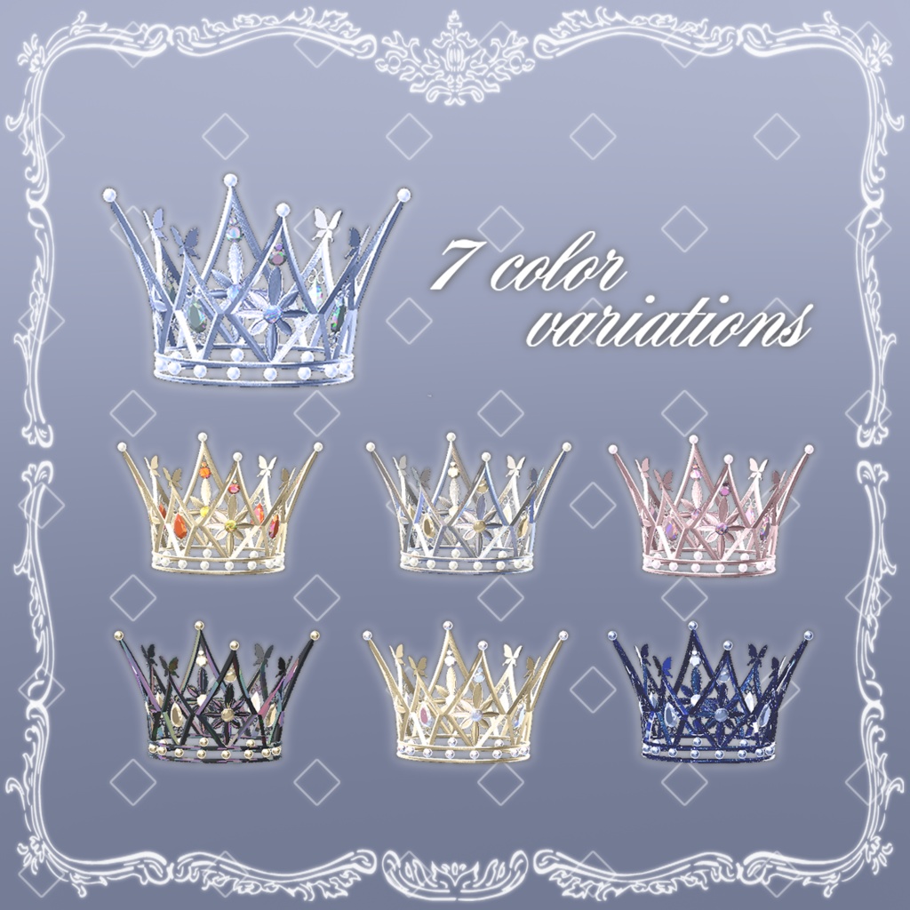 「Blooming Crown」hair accessory