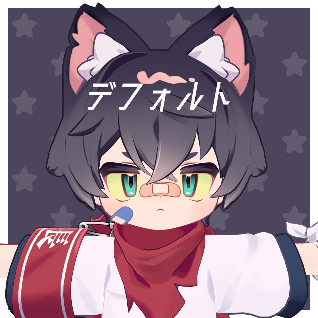 「リルレオまつ毛テクスチャ+シェイプキー設定」LilLeo matsuge texture+Face Blendshape