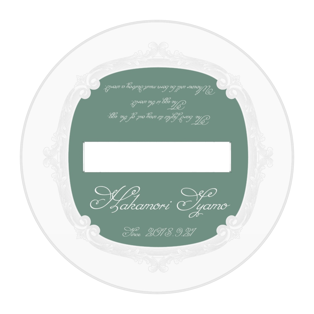 ミニしゃもアクリルふぃぎゅあ