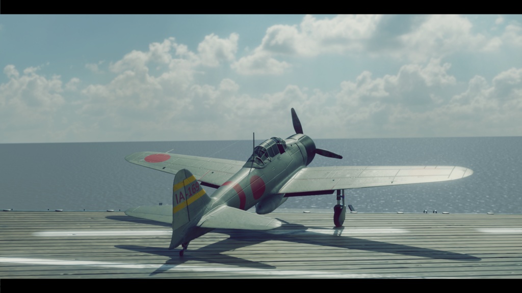 【3Dmodel】21型 零式艦上戦闘機 ゼロ戦