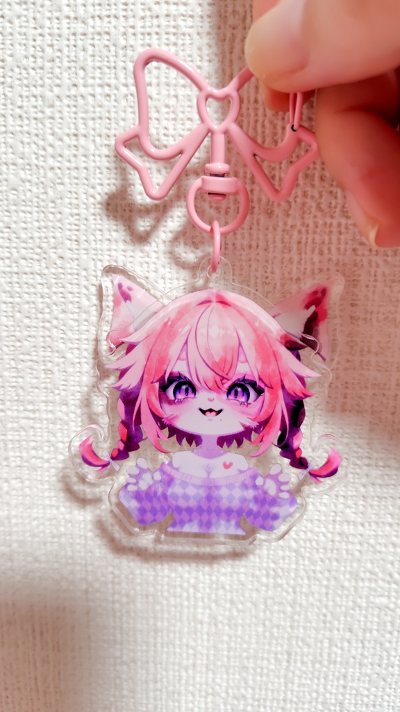 みるくちゃん耳ピコピコアクリルキーホルダー