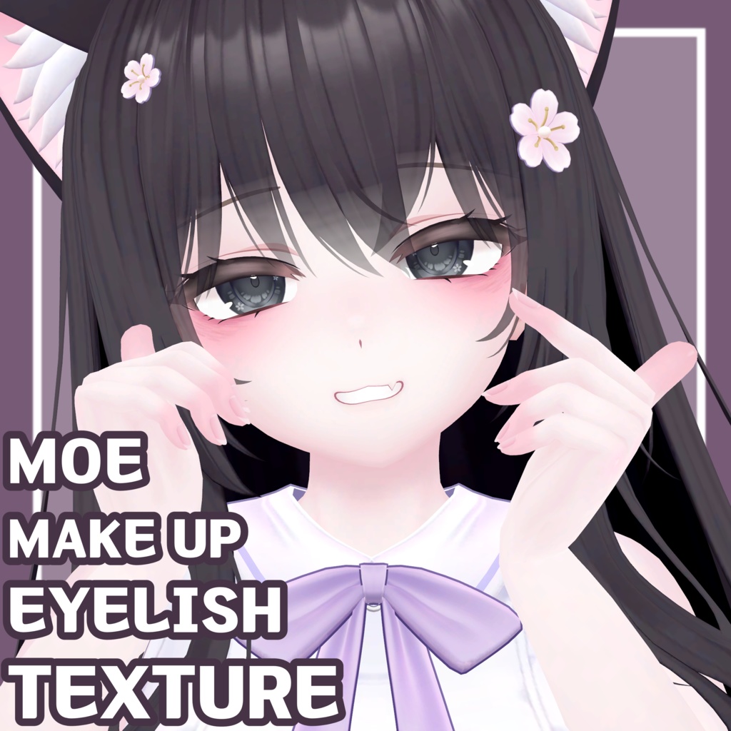 Makeup + Eyelish texture for MOE