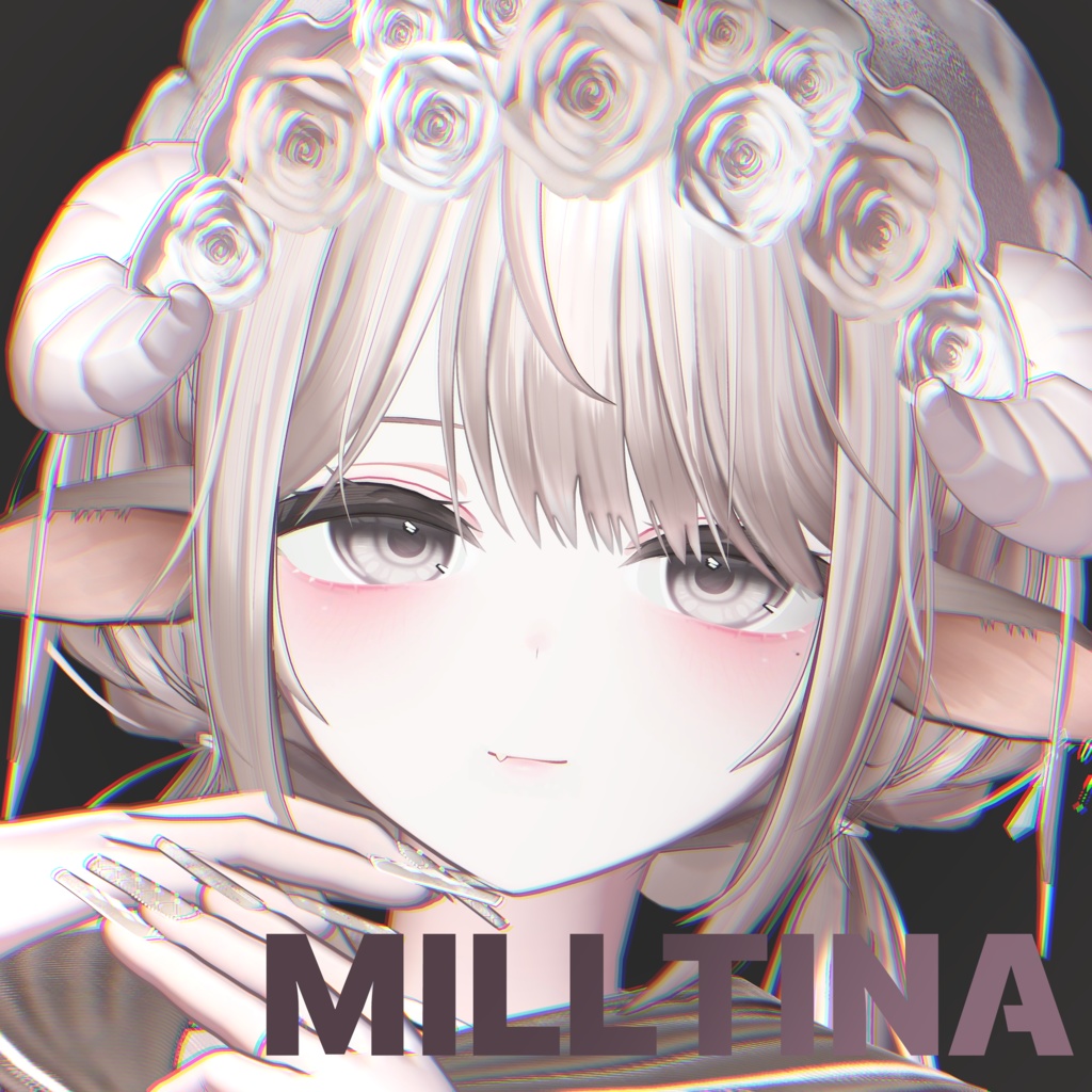 Cream eye texture