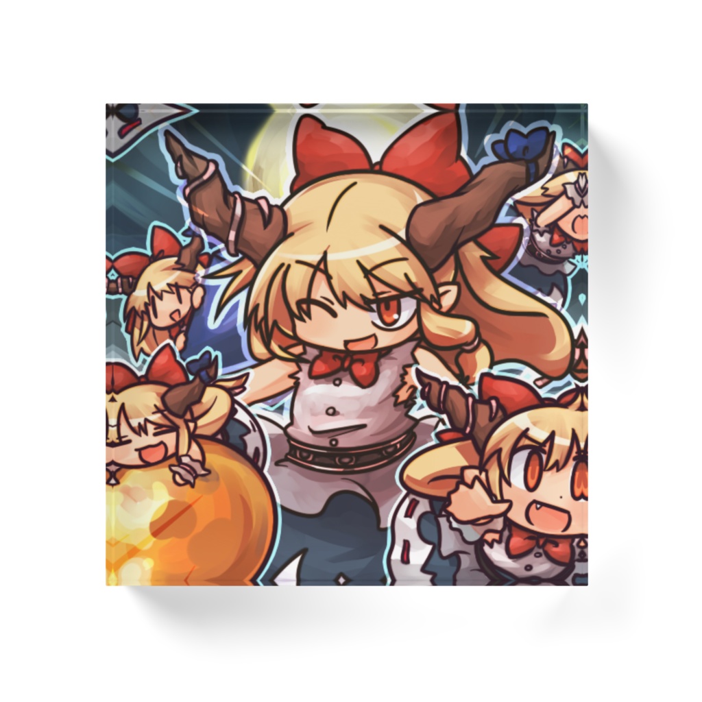 ほぼ自分用のお試しアクリルブロック