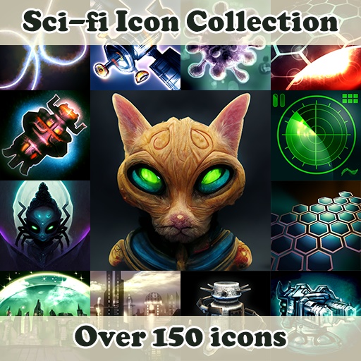 Sci-f Icon Pack sci-fiアイコンパック