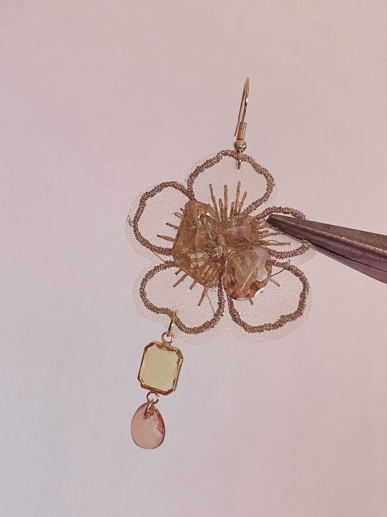 黄色いお花と蜂蜜ドロップ