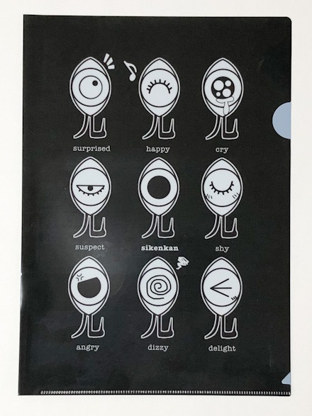 クリアファイル【目ちゃんいろいろ】