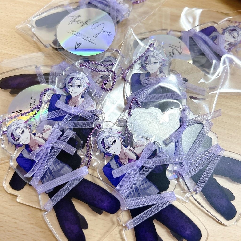 アクリルイヤホンホルダー