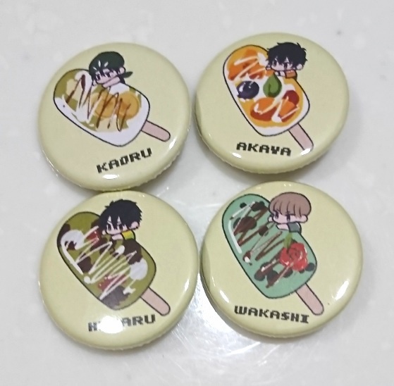 缶バッジ(アイスver)