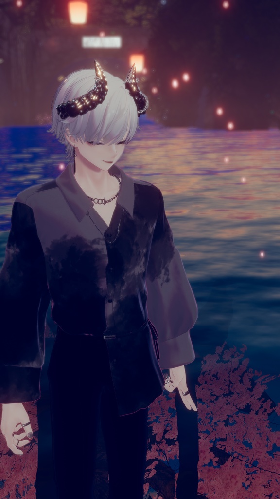 【野良犬】　服のテクスチャとメイク　5260363