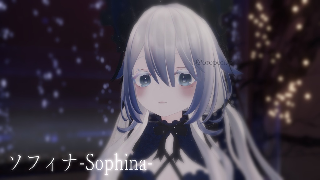 【妖精】ソフィナ-Sophina-　髪グラデ　服チェック柄　EYEテクスチャメイクテクスチャ　4044305