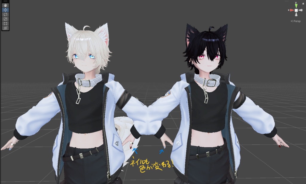 くうたくんMANUKAちゃん→彼方君化 ぷれふぁぶ