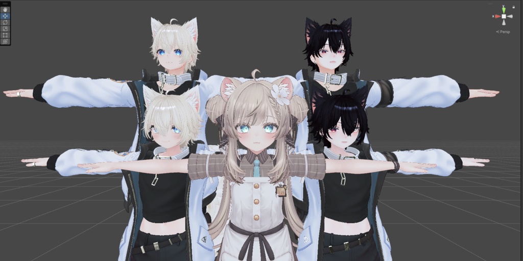 くうたくんMANUKAちゃん→彼方君化 ぷれふぁぶ