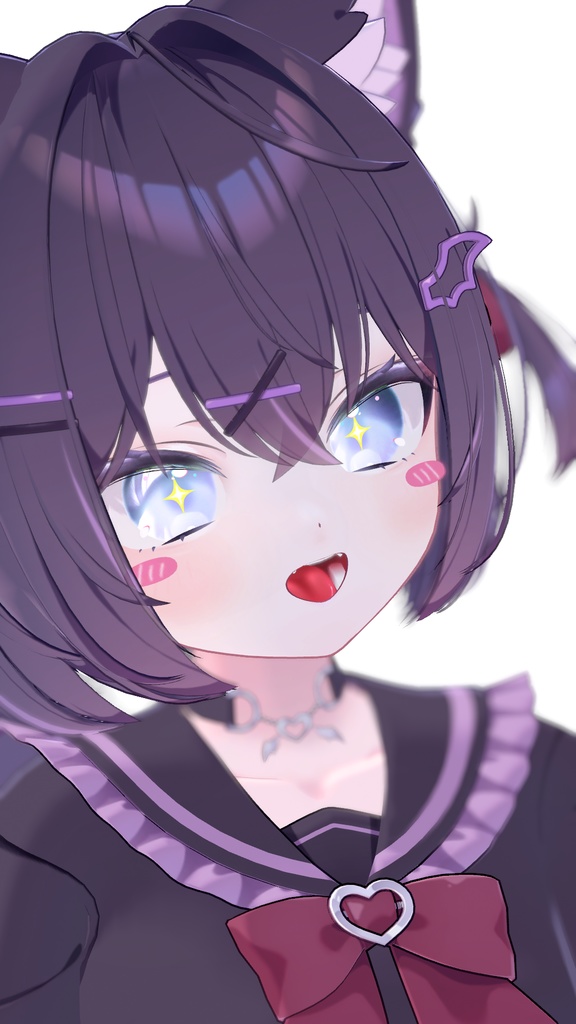 【ショコラ -Chocolat-】【face改変データ付き】てぃーたいむ!EYEテクスチャ、メイク 6405390