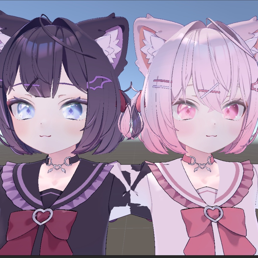 【ショコラ -Chocolat-】【face改変データ付き】てぃーたいむ!EYEテクスチャ、メイク 6405390